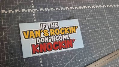 Funny camper sticker