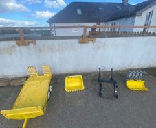 Ride on tractor attachments
