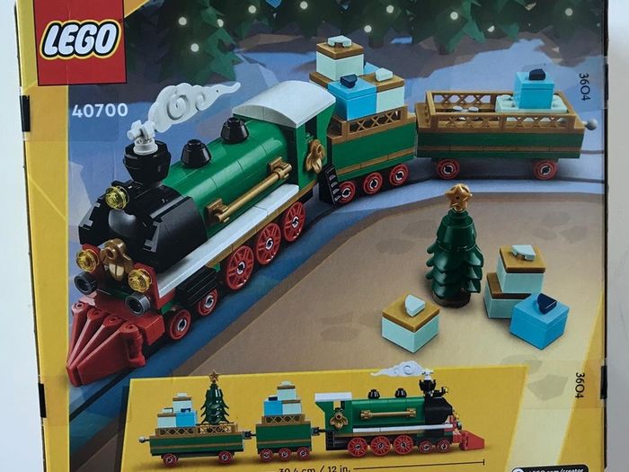 lego 40700 creator Christmas holiday train