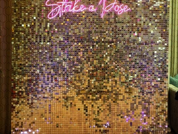 Premium Flower & Shimmer Walls for Hire