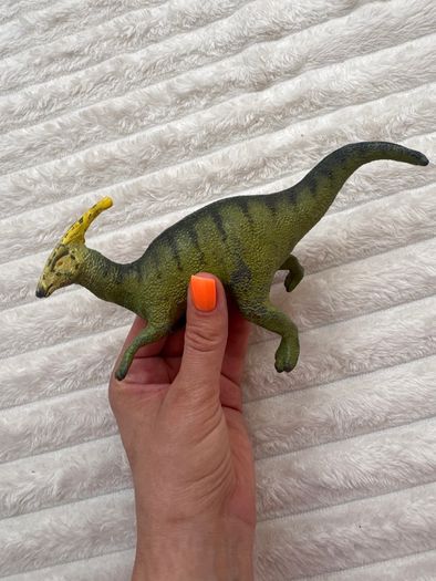 1988 Carnegie Collection Safari Parasaurolophus Dinosaur approx. 12.5 cm. Used Please see photos