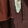 Douglas the Business Black overcoat with corduroy collar - Size 46 Chest Image 3