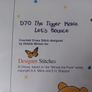 Cross Stitch Kit - Winnie the Pooh - Let's Bounce Image 2