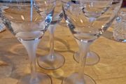 Set of 4 Waterford / Stuart Crystal Jasper Conran "Aura" Wine Glasses