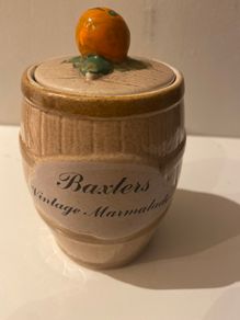 Govancroft Pottery for Baxters,vintage Marmalade Jar,
