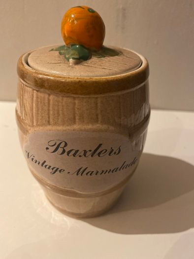 Govancroft Pottery for Baxters,vintage Marmalade Jar,