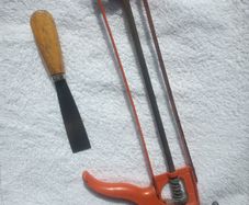 Caulking Gun + Putty Knife
