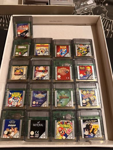 Nintendo gameboy zelda mario pokemon