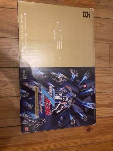 Playstation 2 Gundam edition console