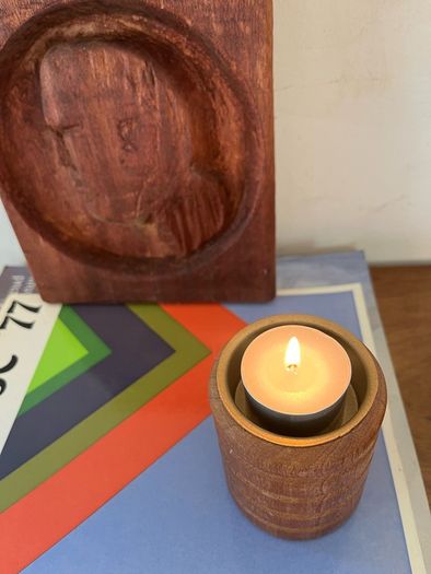 African wooden carving