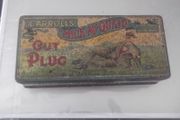 a antique mick mc quaid tin
