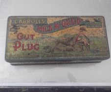 a antique mick mc quaid tin