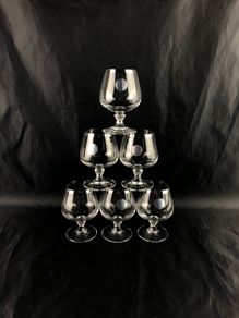 Vintage German cognac glasses