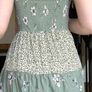 Green Floral Patchwork Maxi Dress - Size  M / 38 / 10 Image 7