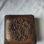 Oriental hardwood carved jewellery box Image 9