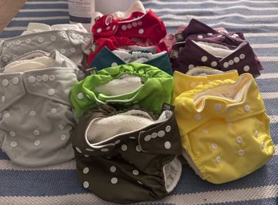 little Lamb reusable cloth nappies