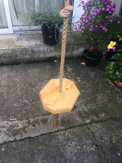 Kids swing, wooden indoor swing, handmade tree swing, children gift idea