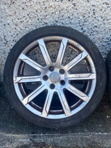 audi 18 alloy with tyre