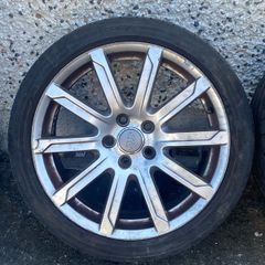 audi 18 alloy with tyre