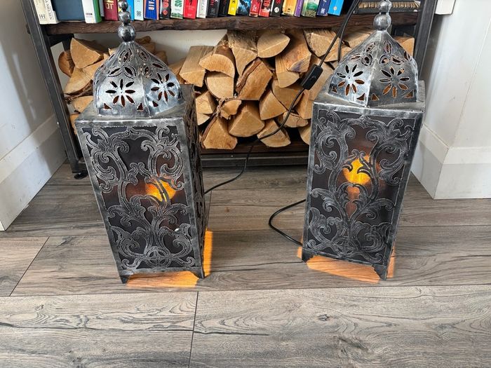 2 Moroccan Style Lamps