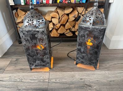 2 Moroccan Style Lamps