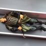Lord of the rings The Two towers Helms Deep Legolas 7 inch action Figure Image 3