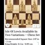 Rare unused Handmade Chess Set Image 5