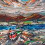 Sleeping fishing boats alias Vessels at Murrisk, Ireland, Co Mayo Image 6