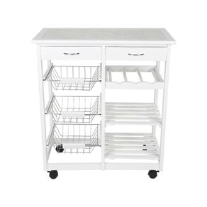 BRAND NEW Kitchen Islands Trolleys Hotel Catering Serving Trolley Moveable Kitchen Storage Rack Four-layer Home Utility Shelf Trolley HWC