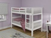 Bunk beds In white