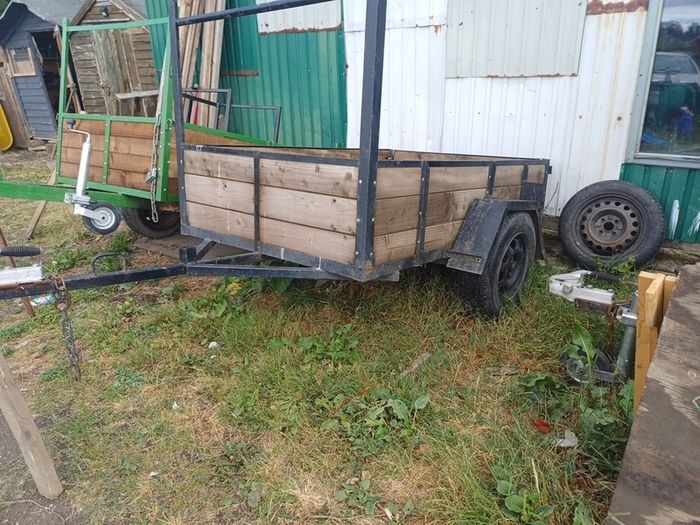single axle trailer