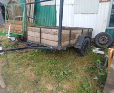 single axle trailer