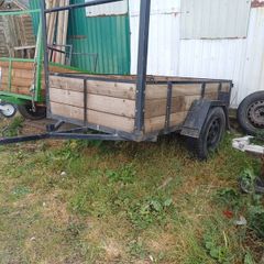 single axle trailer