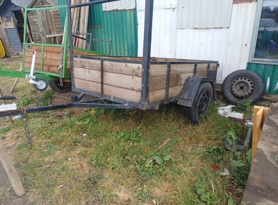 single axle trailer