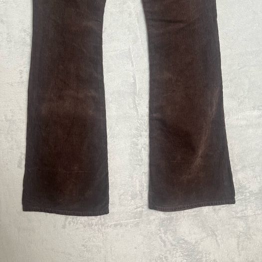 Citizens Of Humanity Isola Flare Trousers Sz 23W XXS Brown Corduroy Boho Retro