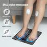 EMS Electric Foot Massager Pad Relief Pain Relax Feet Acupoints Massage Mat Shock Muscle Stimulation Improve Blood Circulation Image 3