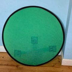 Portable Foldable Green Screen Backdrop + Storage Bag (Brand New)