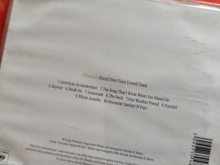 Wheatus - Hand Over Your Loved Ones Cd