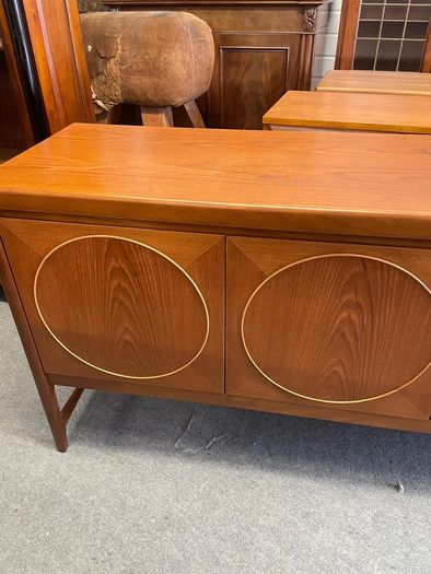 Nathan Circles Teak Sideboard