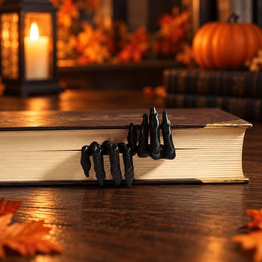 Scary Bookmark - 3D - Skeletal Hand