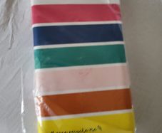 Rainbow paper table cover, party paper table runner NEW 180X120 cm