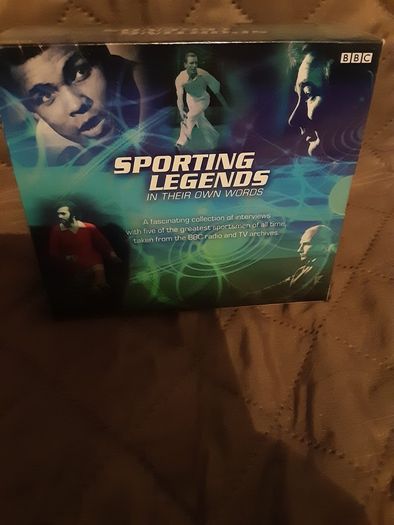 sporting heroes DVD, ideal birthday gift