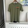Khaki Green Short Sleeved Crew Neck Tee Shirt from Jack & Jones. Size: Small Image 5
