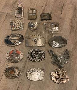 Collectable Belt Buckles