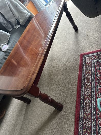 Mahogany coffee table