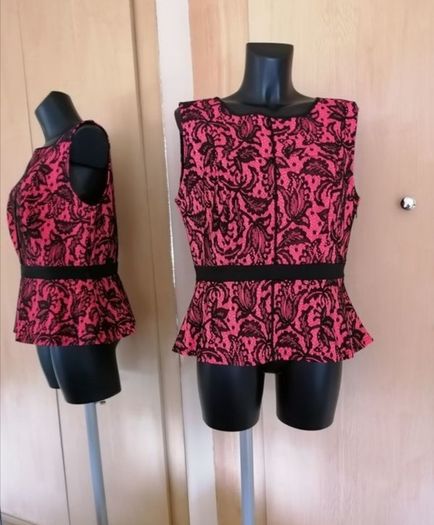 Women's Top Lace Scuba Nwot Size 16