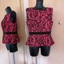 Women's Top Lace Scuba Nwot Size 16 Image 6