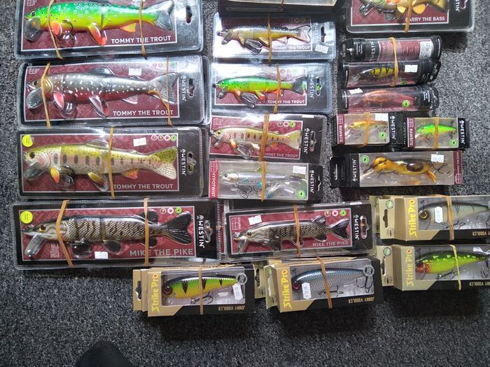 Fishing lures Westin and Strike pro