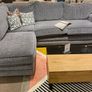 Corner Sofa - 4 Seater (Grey Fabric) Image 3