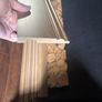 5" oak wrapped mdf skirting Image 3